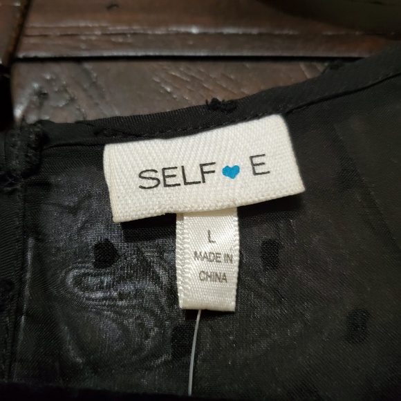 Self Esteem Swiss Dot Top - Picture 4 of 8